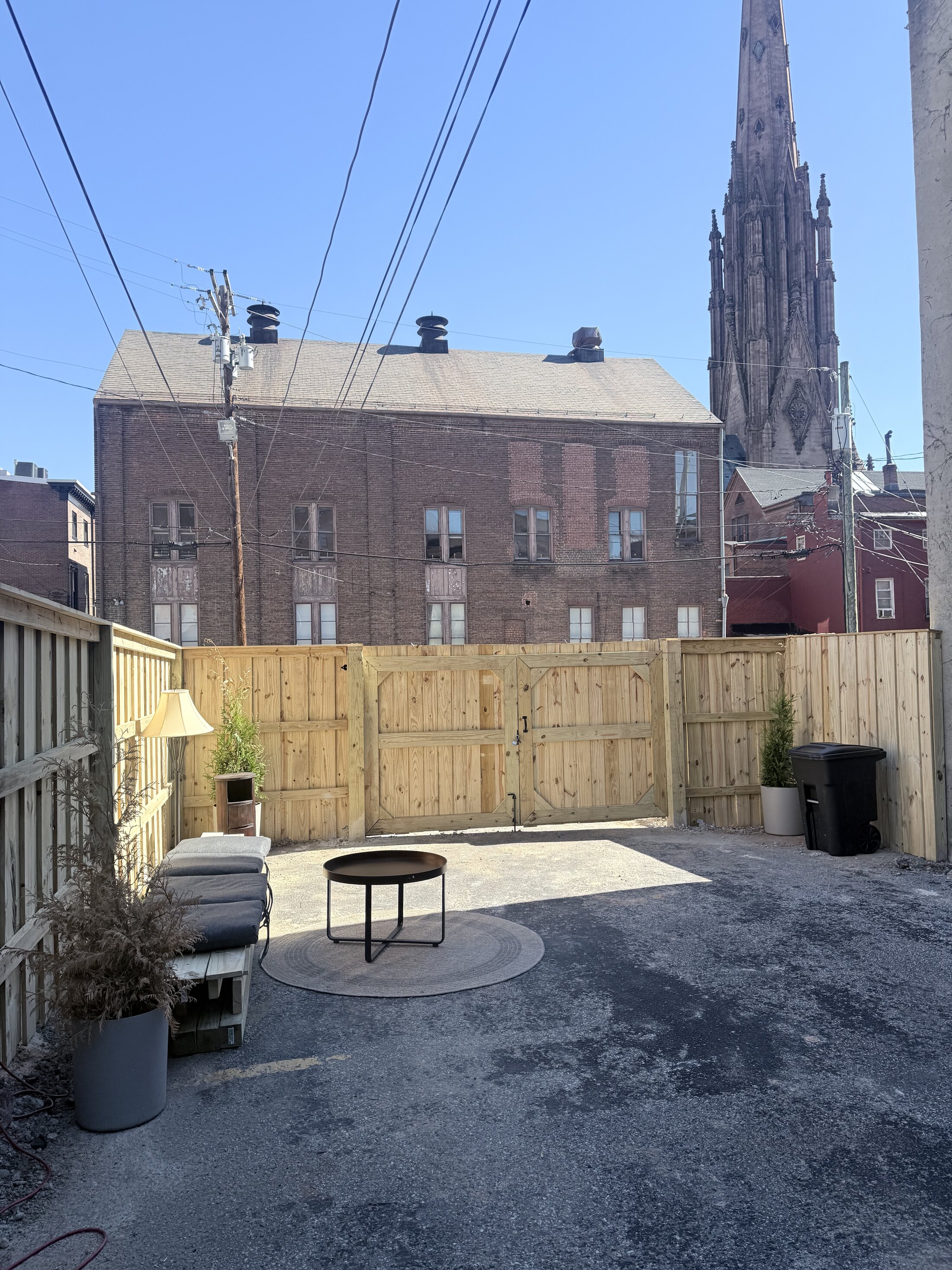 Howard Street backyard