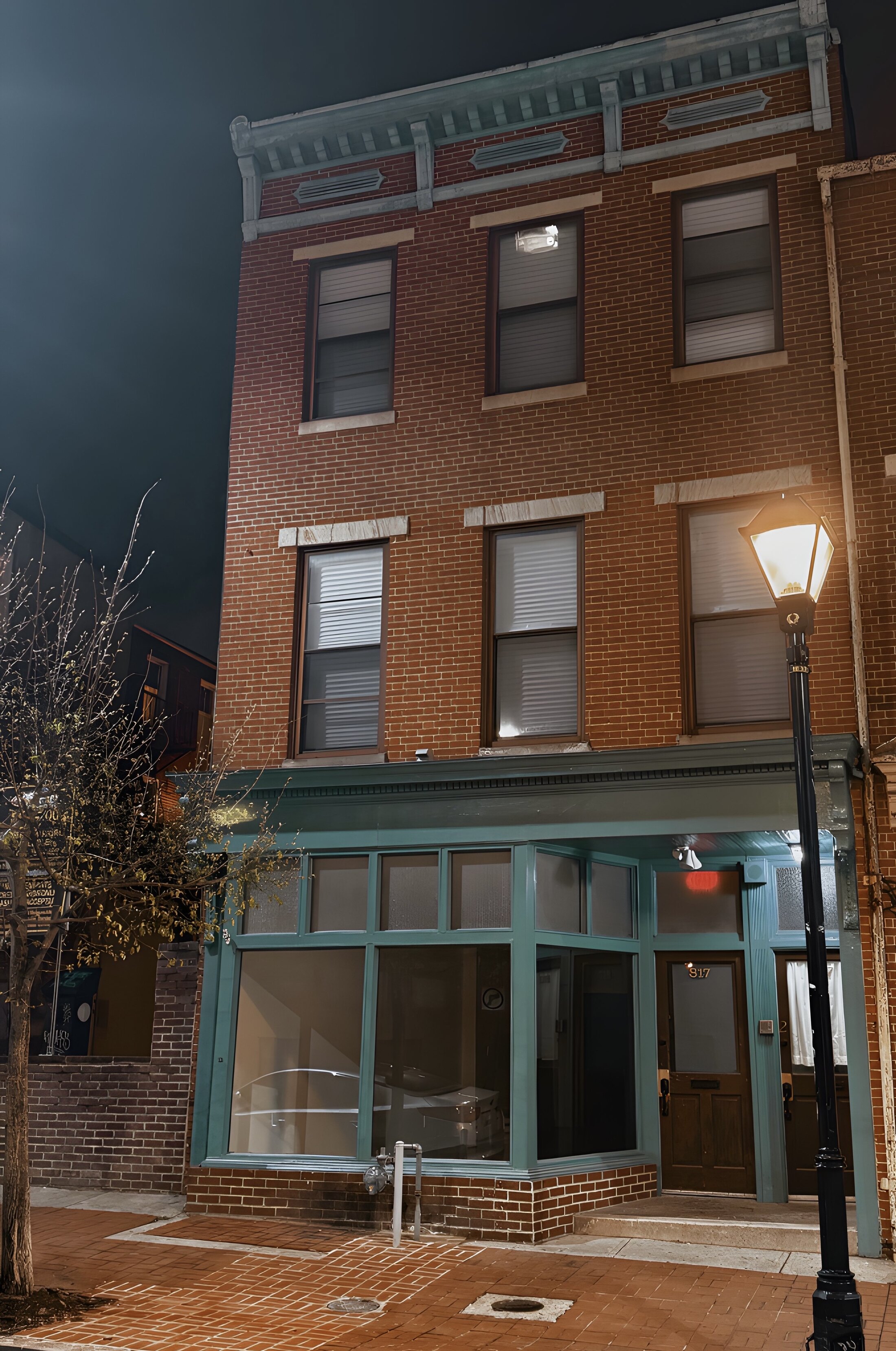 817 N Howard Street, Baltimore — at night
