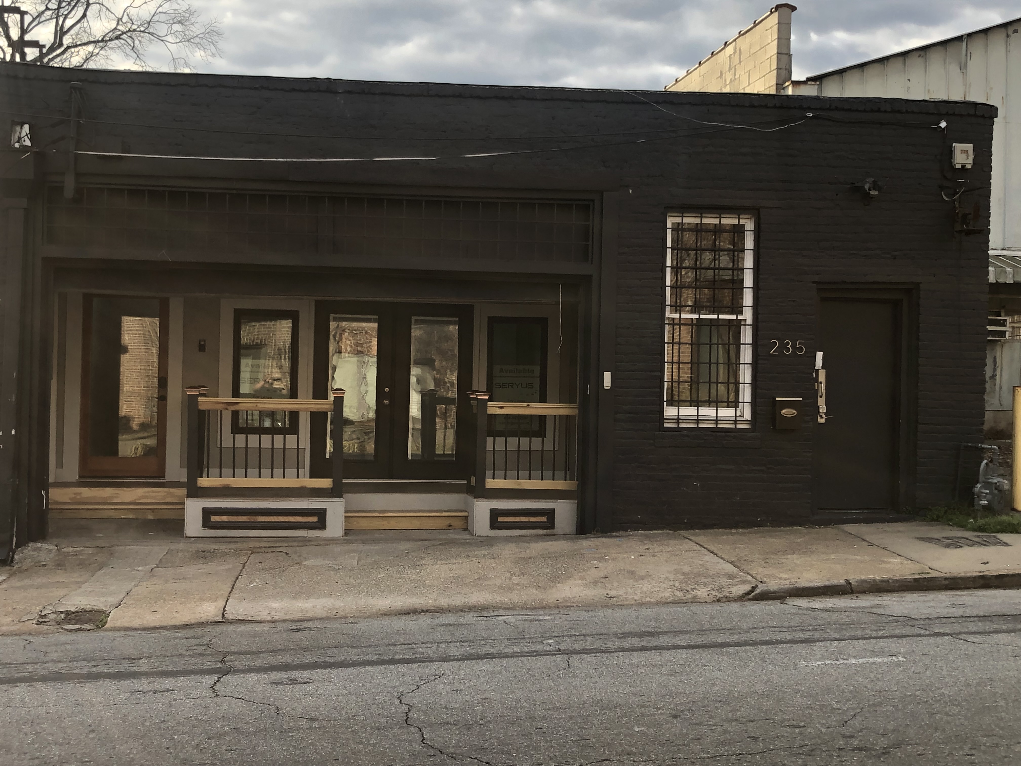 235 Walker Street, Atlanta — the full storefront exterior